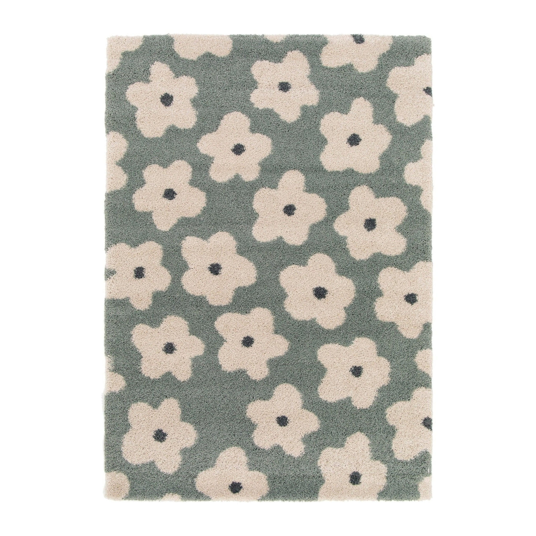 KINDERTEPPICH dick und bequem grün - Grün, Textil (160/230cm) - AFK Living