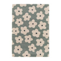 KINDERTEPPICH dick und bequem grün - Grün, Textil (120/170cm) - AFK Living