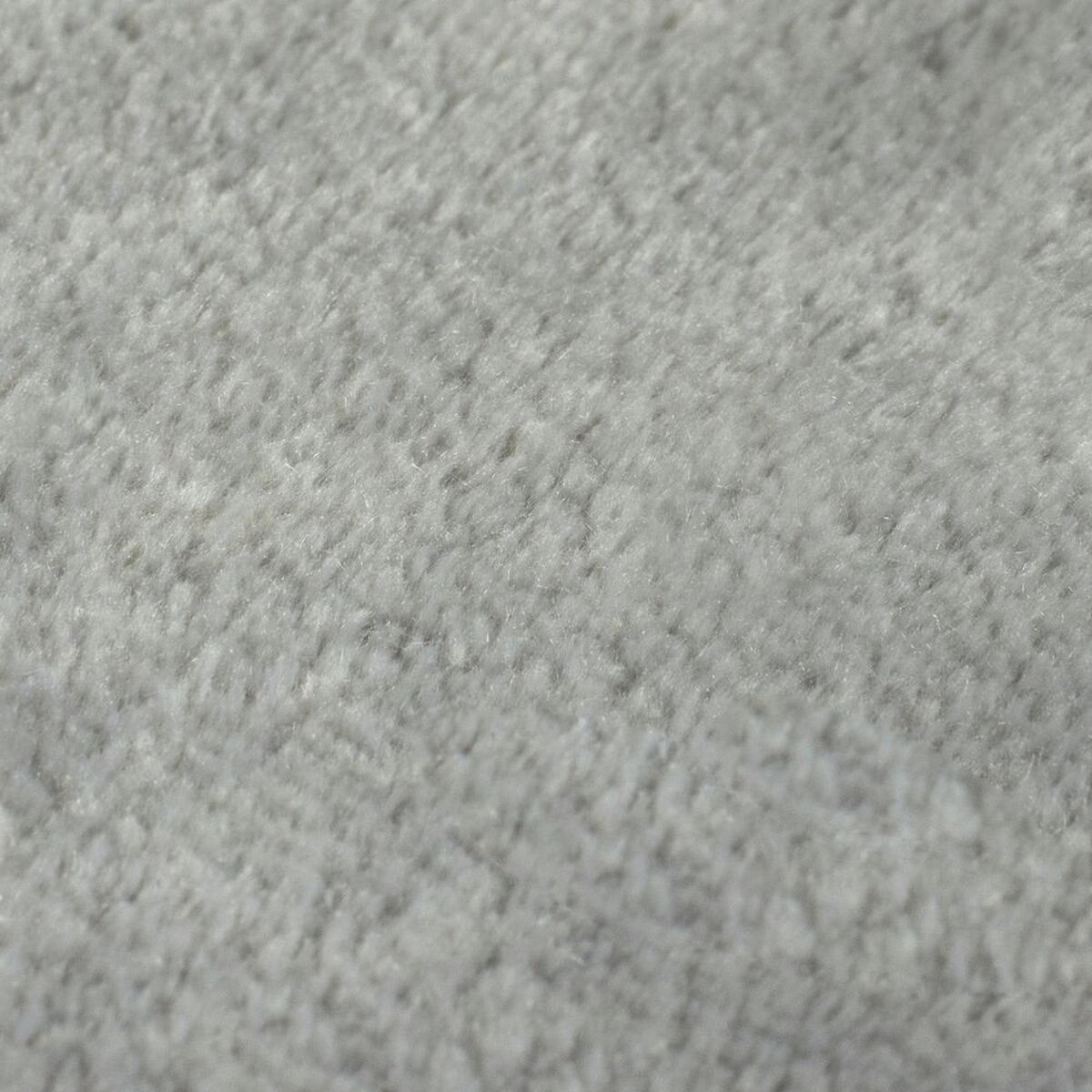 TEPPICH Uni-Design, kurzflor, mit Latexrücken BLITH, Grau 140x200 cm - Grau, Textil (140/200cm) - KADIMA DESIGN