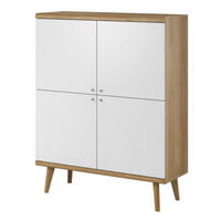 KOMMODE Hoch DRIMO PK107 - Multicolor, Holzwerkstoff (107/134/40cm) - Sepro Meble