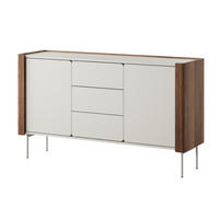 KOMMODE Mehrfarbig Wrapso 141.5x39.5 cm Mit Metallgestell - Multicolor, Holzwerkstoff (141.5/82.5/39.5cm) - Sepro Meble