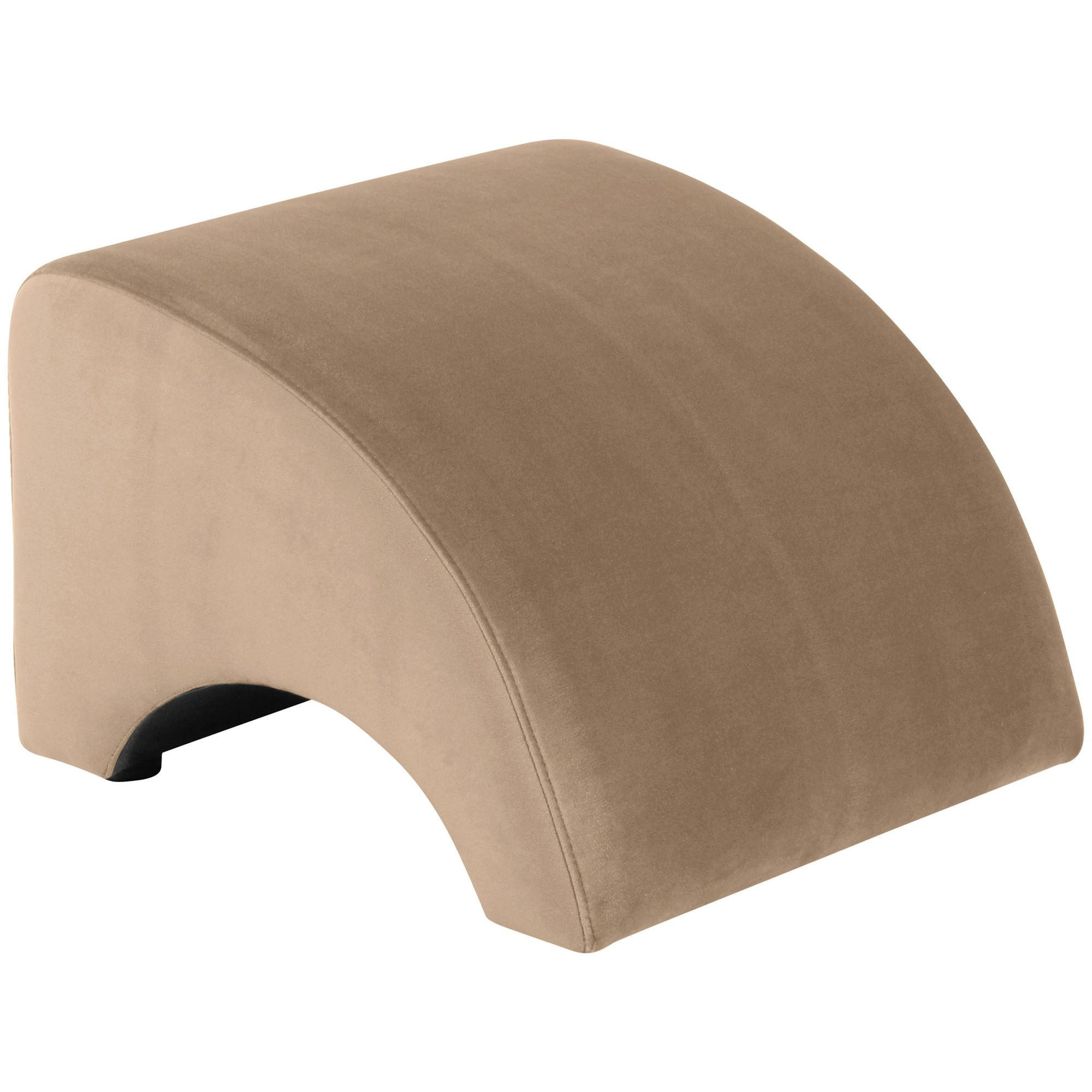 58aufmkessel Polsterhocker Sand 52x37x54 cm