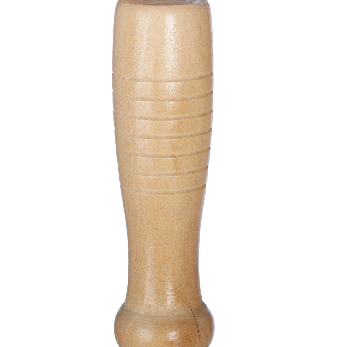 MASSAGEROLLER - Hellbraun, Holz (38/5/5cm) - Relaxdays