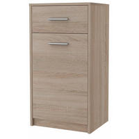 KOMMODE Bodo 1D1S Sonoma Eiche 40/35/75 cm - Sonoma Eiche, Holzwerkstoff (40/75/35cm) - Matkam Möbel