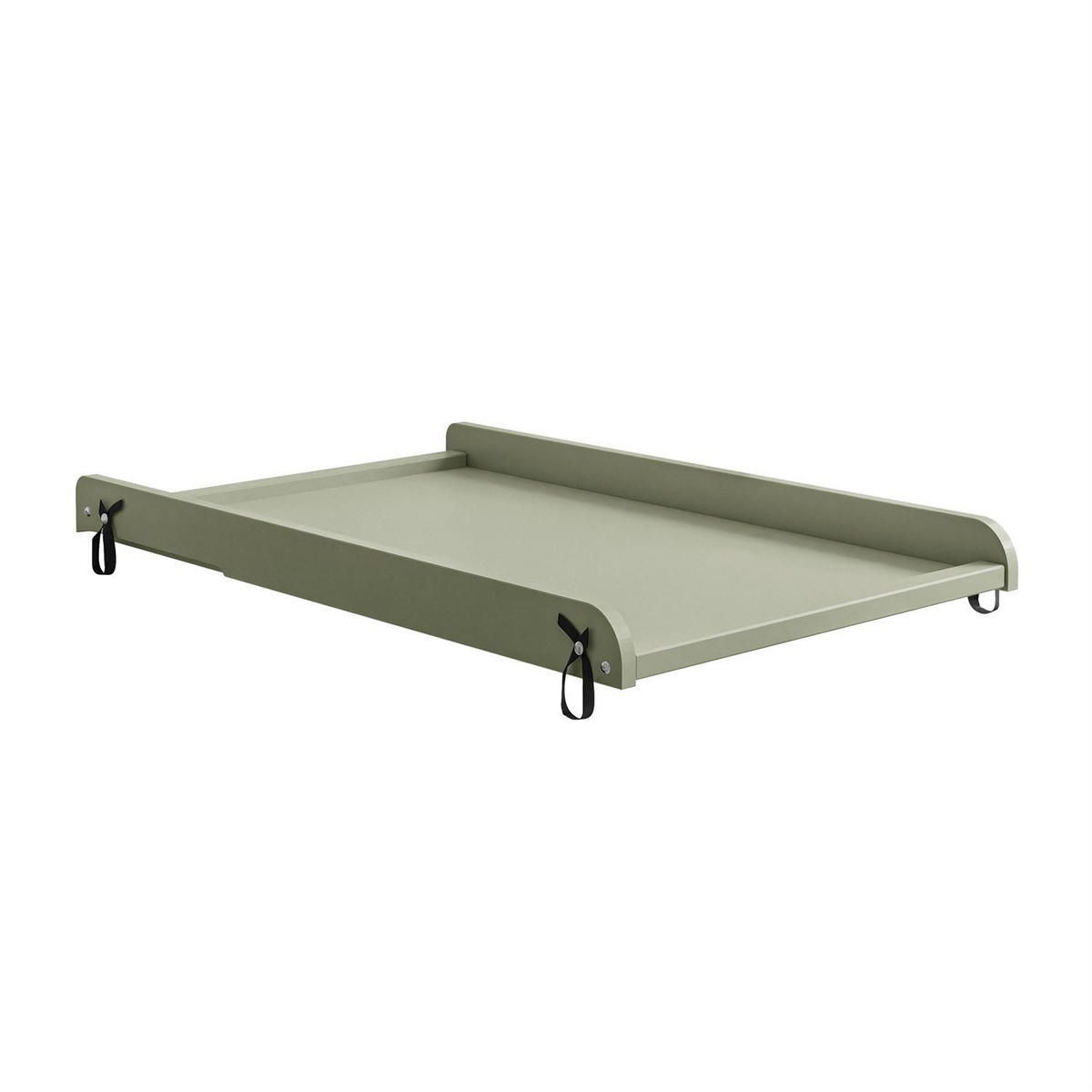 BABUSHKA Kommode mit Schubladen, mit Wickeltisch, Olivgrün - Olivgrün, Holzwerkstoff (84/91/50cm)