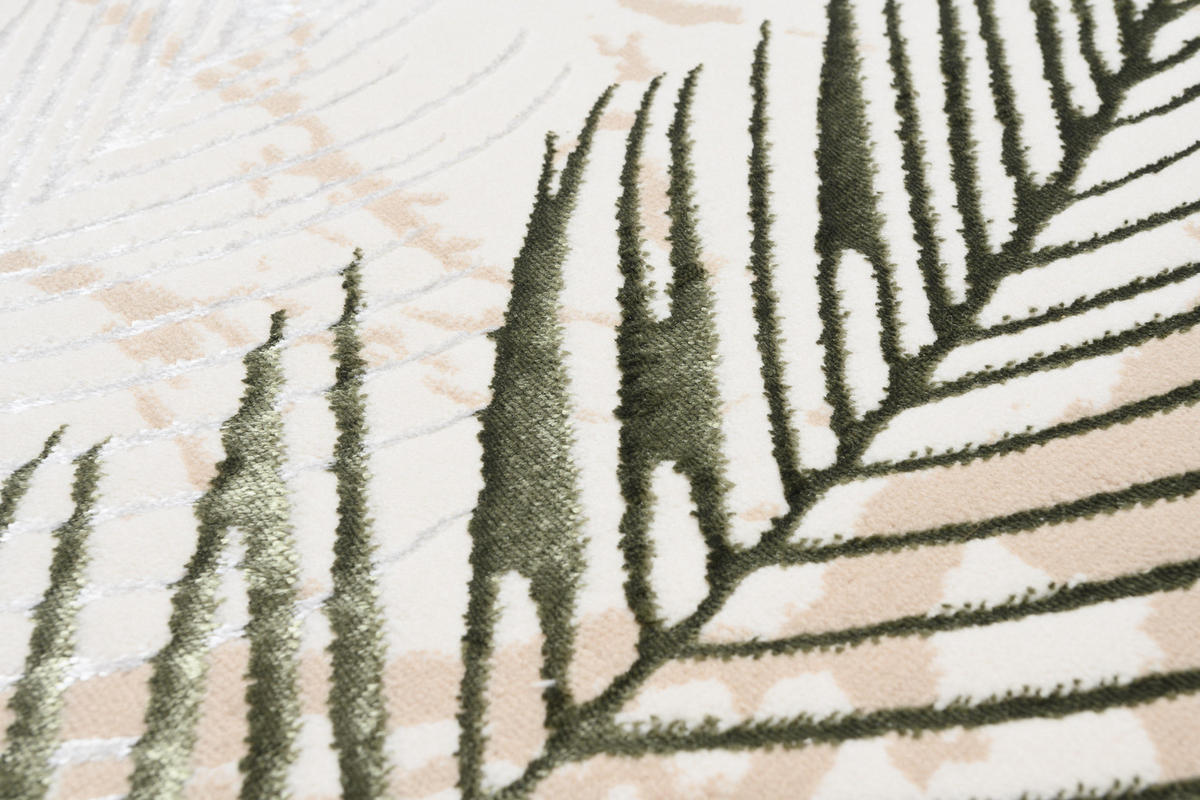 TEPPICH GOLDEN Creme 80/150 cm - Creme, Kunststoff (80/150cm) - Tapiso