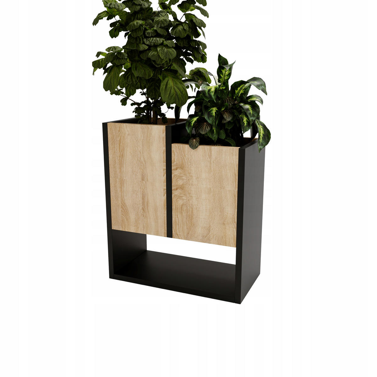 BLUMENKASTEN - Sonoma Eiche, Holzwerkstoff (23/50/44cm) - RAUMHIRSCH FURNITURE