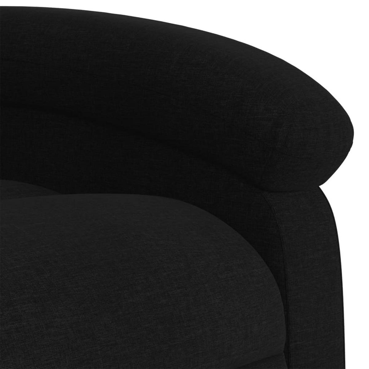 MASSAGESESSEL Luce - Schwarz, Metall (70/101/93cm) - Nettlife