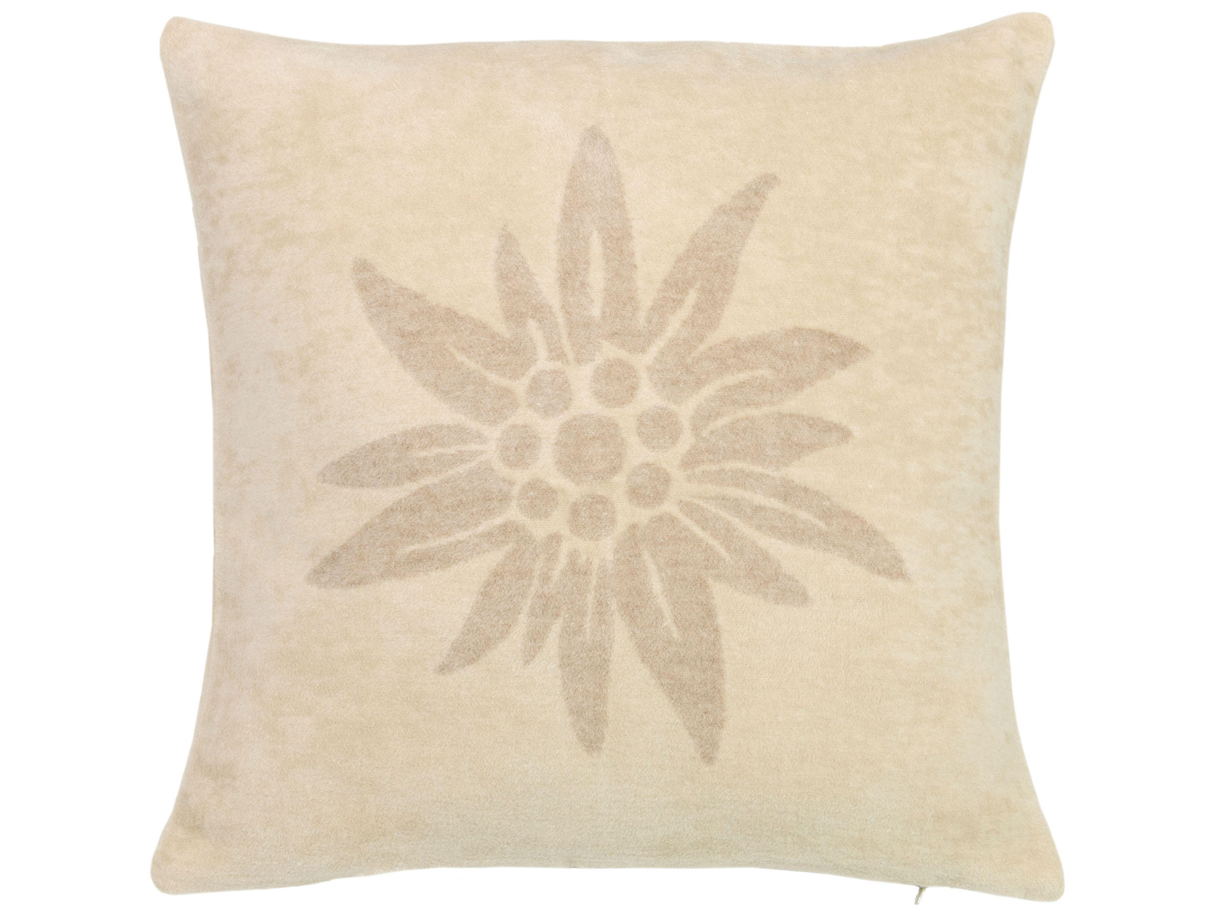 KISSENBEZUG, 60% Baumwolle, 40% Polyacryl, Beige - Creme, Naturmaterialien (50/50cm) - Zollner