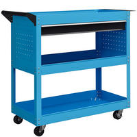 WERKZEUGTROLLEY DE-09524 Blau - Blau, Metall (35/76/82cm) - ComfortXL