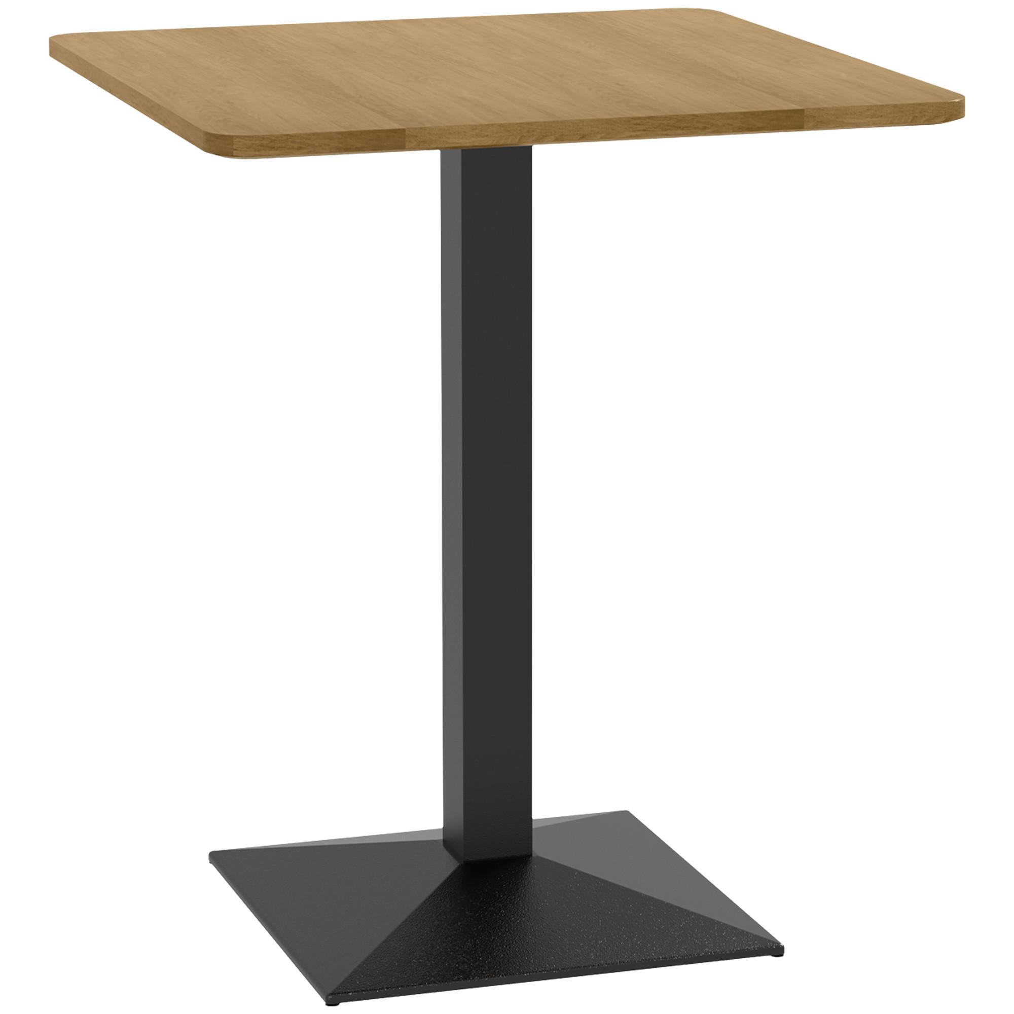 ComfortXL Esstisch Dunkelbraun 70x75x70 cm