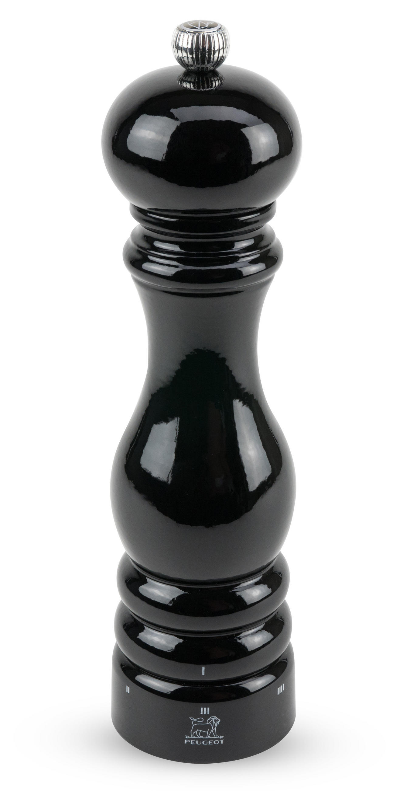 SALZMÜHLE Paris uSelect 22cm Buchenholz Schwarz Zirkonia-Mahlwerk - Schwarz, Holz (5.9/22/5.9cm) - PEUGEOT