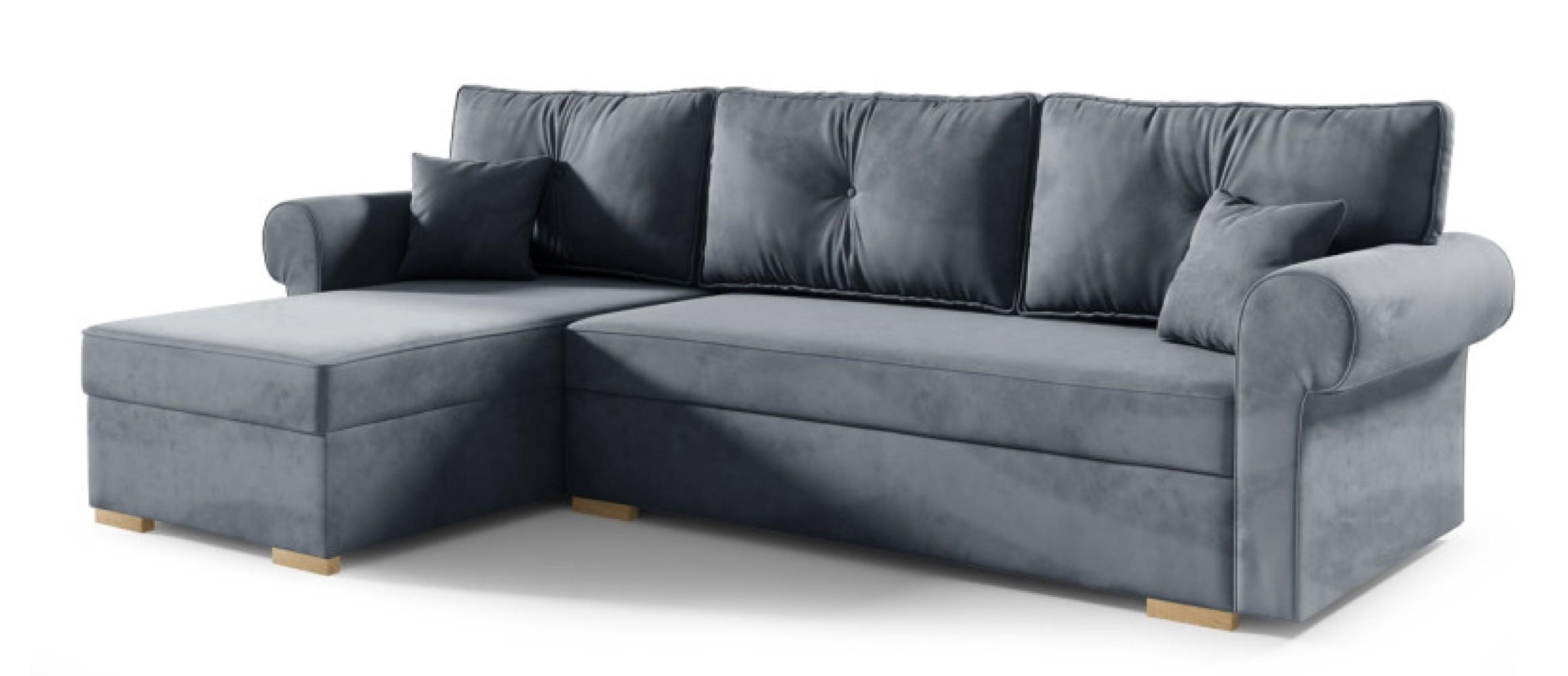 Sepro Meble Ecksofa Graphit 238x85 cm