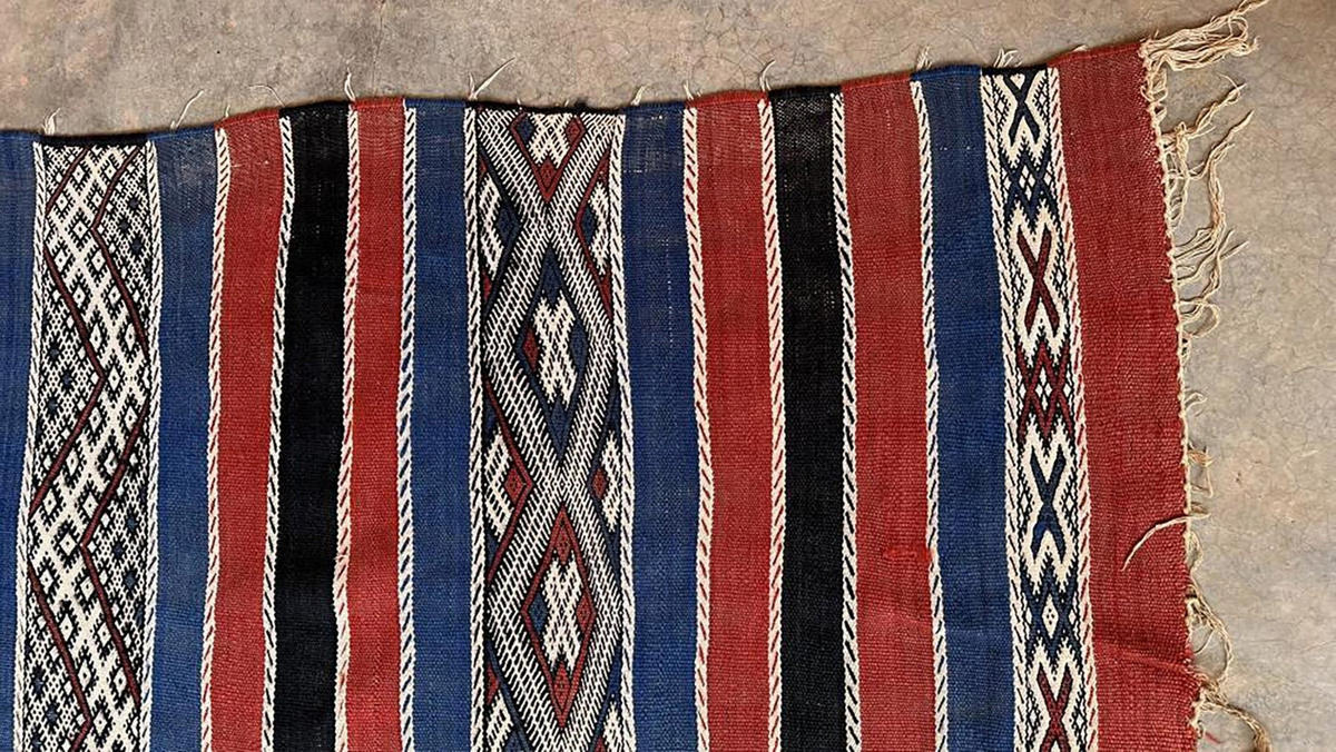 BERBERTEPPICH aus reiner Wolle 157x 296 cm - Multicolor, Naturmaterialien (157/296cm) - AFK Living