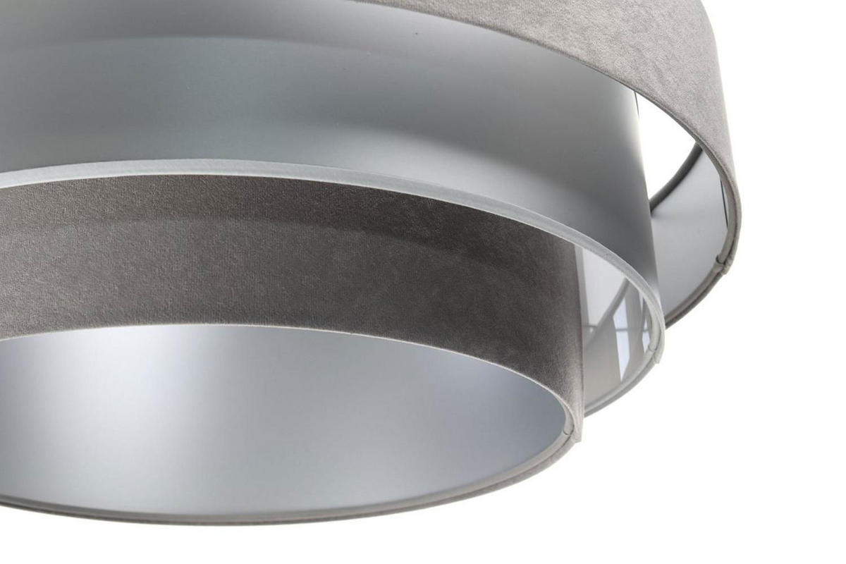 HÄNGELEUCHTE Grau 60/20 cm - Grau, Kunststoff (60/1/20cm) - ONZENO