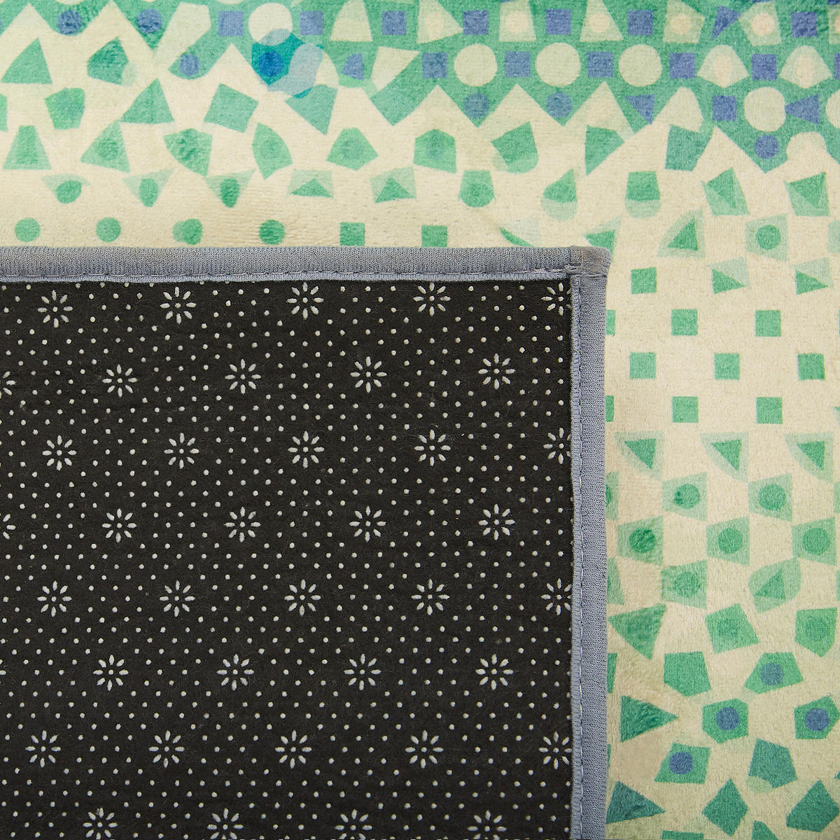 KURZFLOR-TEPPICH Susuz 230/160 cm - Multicolor, Kunststoff (160/230cm) - Beliani