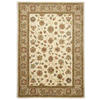 HANDTUFTTEPPICH Royal Ziegler 90x160 cm - Creme, Textil (90/160cm) - THEKO