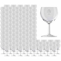 WEINGLÄSER GEEICHT Ballon Profi transparent 0,1 l + 0,2 l 120er Set - Transparent, Glas (0.25L) - Van Well