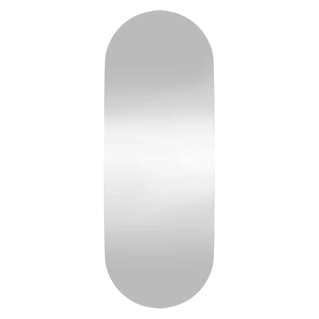 WANDSPIEGEL 15x40 cm Glas Oval - Silberfarben, Glas (15/40/40cm) - furnicato