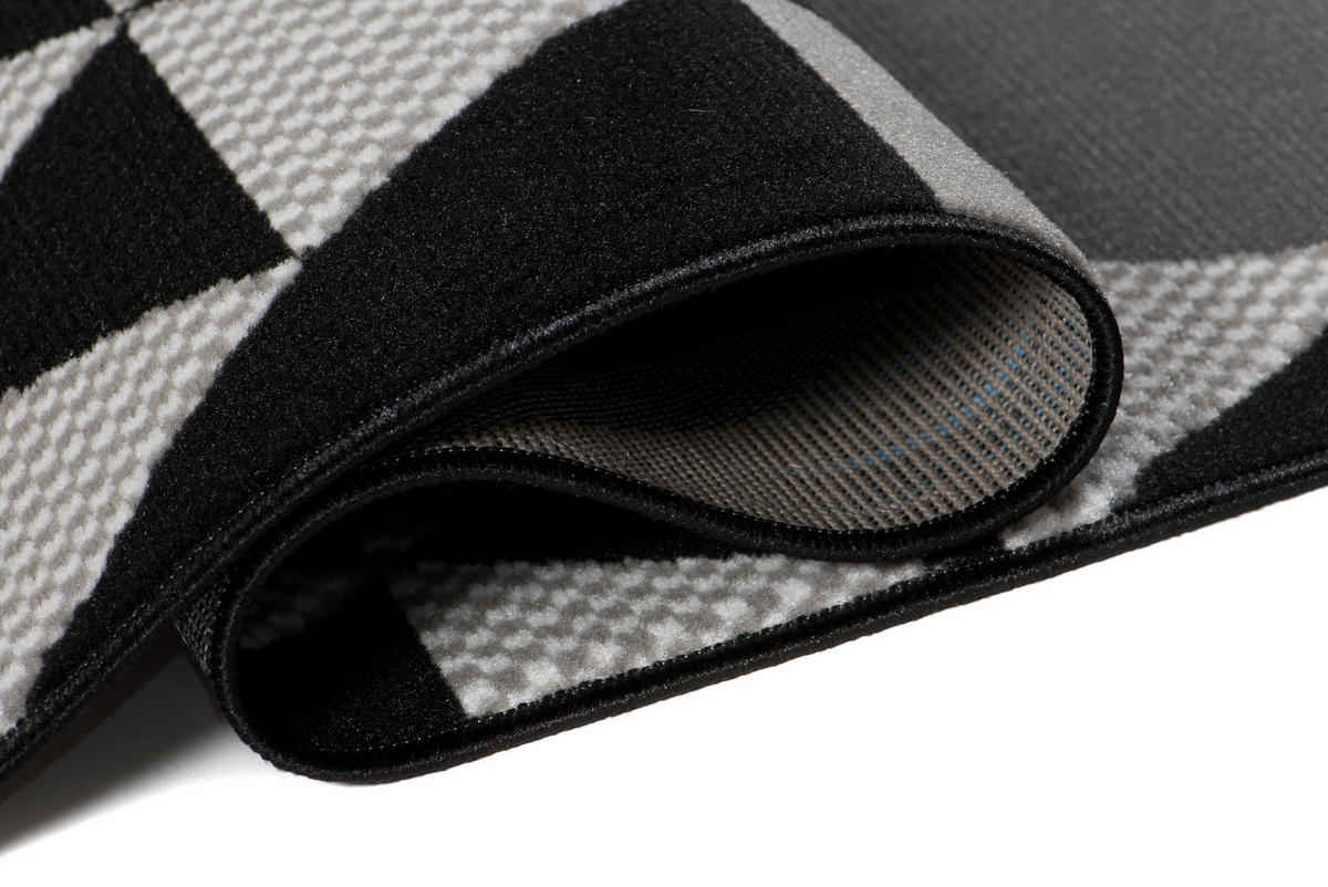 TEPPICH MAYA Gelb Dreiecke Meliert 200/300 cm - Gelb, Textil (200/300cm) - Tapiso