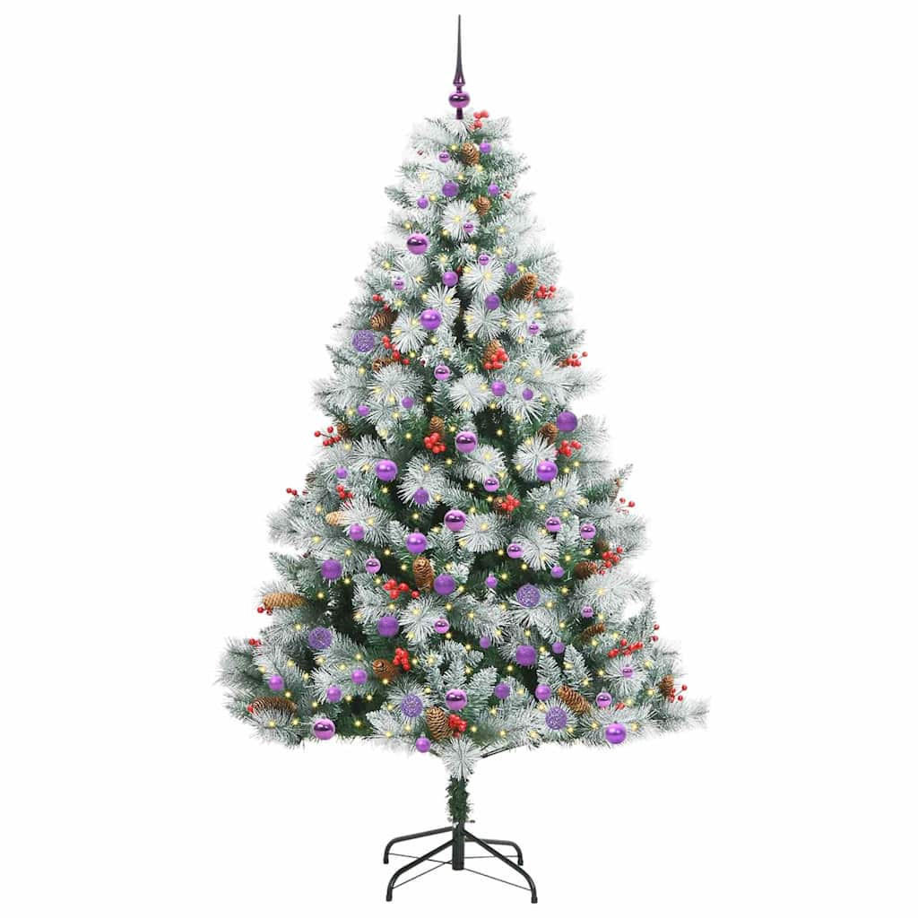 vidaXL Weihnachtsbaum Grün 210 cm