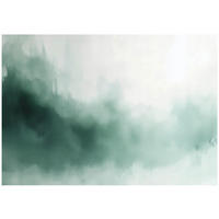 FOTOTAPETE Grün Abstrakt Wohnzimmer Vlies Tapete 400x280 - Multicolor, Papier (400/280cm) - Wallarena