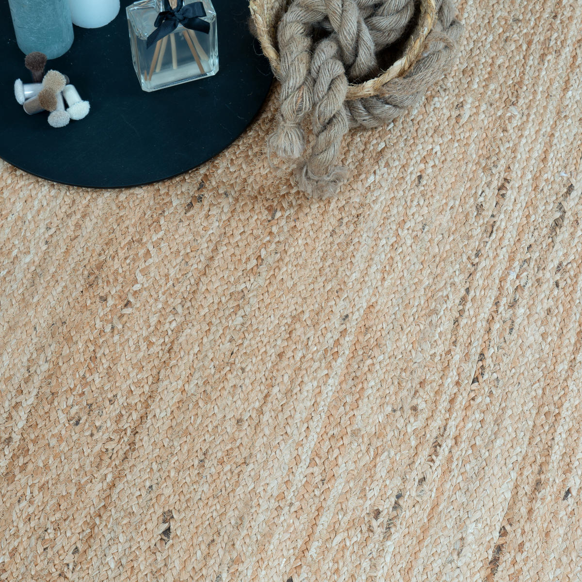 JUTETEPPICH JUTOS 120/170 Beige - Beige, Naturmaterialien (120/170cm) - Consilio Concept