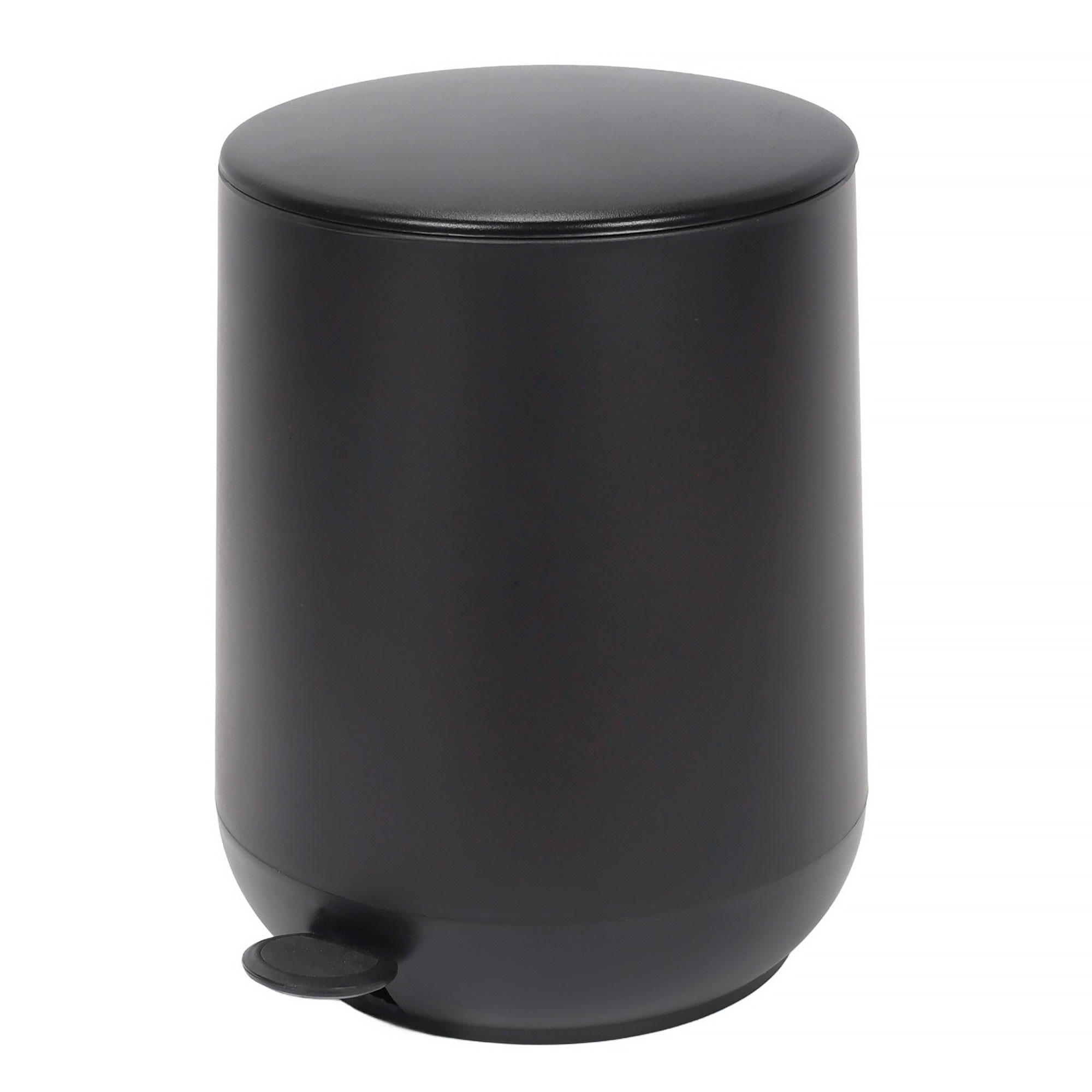 TRETEIMER Balvo 5 l - Schwarz, Kunststoff (22.5/29.5/26.5cm) - NUXIO
