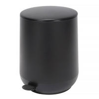 TRETEIMER Balvo 5 l - Schwarz, Kunststoff (22.5/29.5/26.5cm) - NUXIO