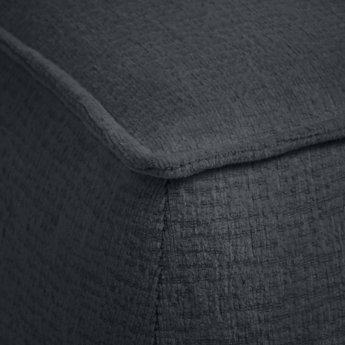 SCHLAFOSOFA Doris mit Schlaffunktion und Bettkasten, DL-System, Schwarz - Schwarz, Textil (210/88/100cm) - Beautysofa
