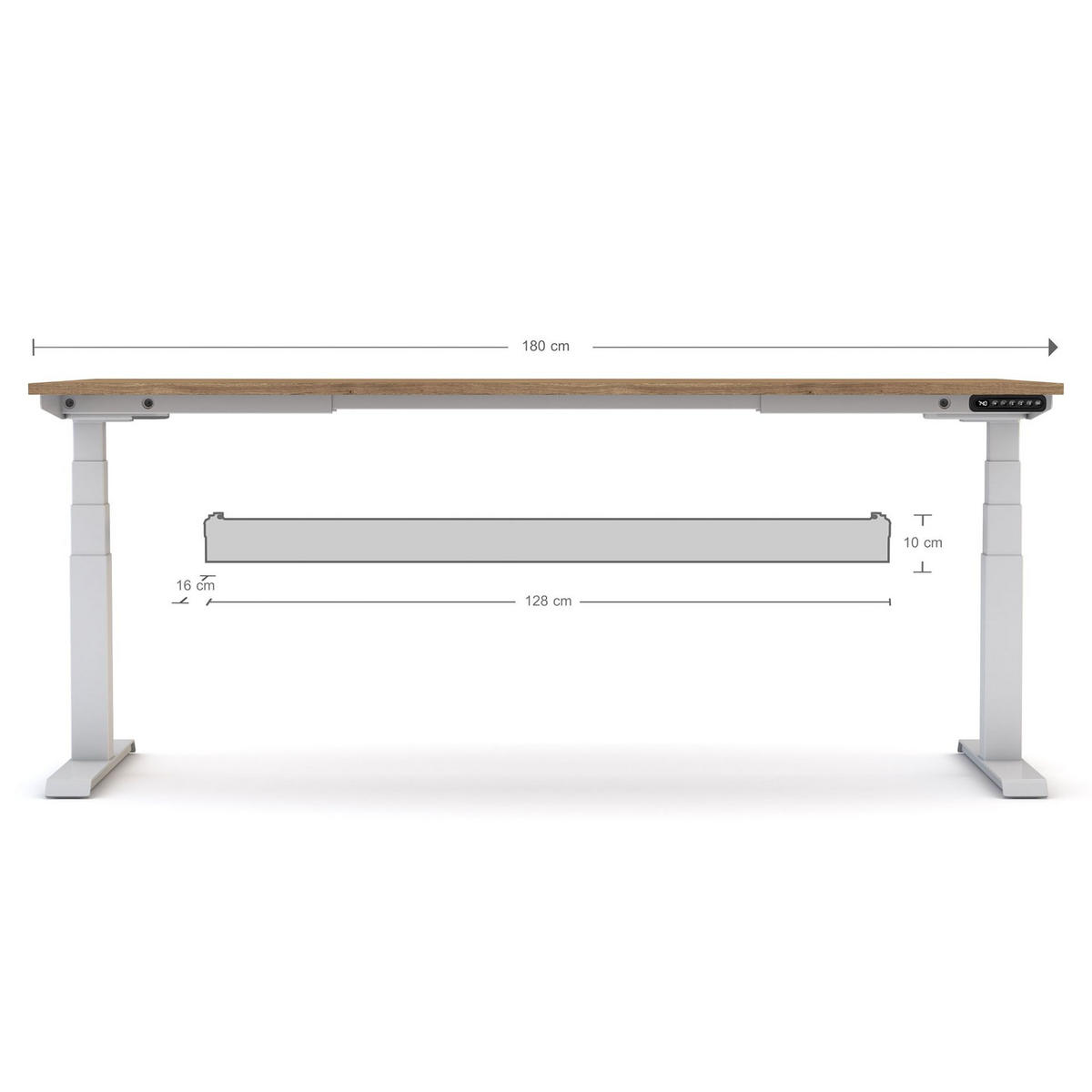 KABELMANAGEMENT-SET Horizontaler Kabelkanal Flex-big + Vertikale Kabelführung / Plus Vertikale Kabelführung Weißaluminium 1280mm - Silberfarben, Metall (16/128/10cm) - ASSMANN