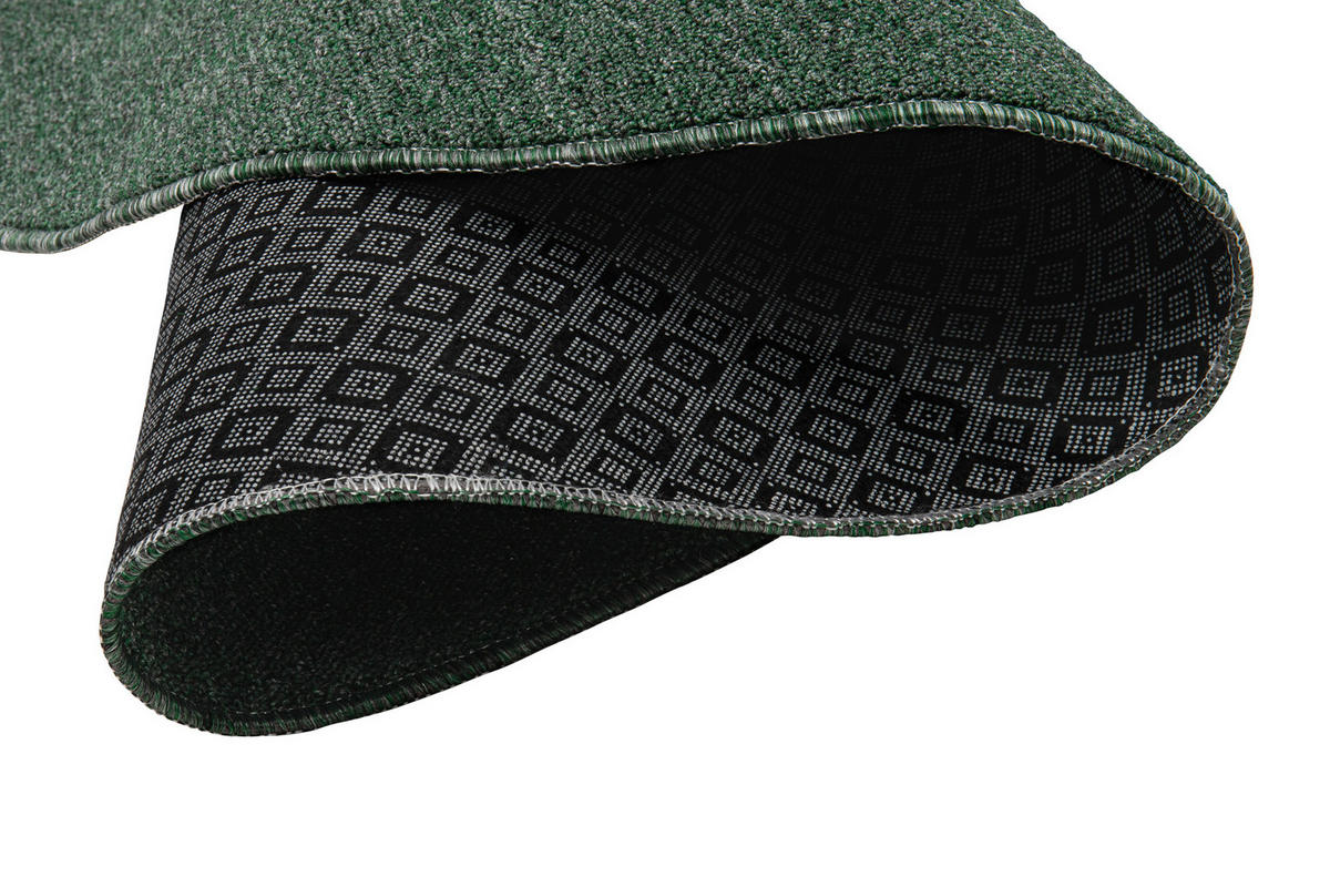 TEPPICH NIZZA Grün, rund 80/80 cm - Grün, Textil (80/80cm) - Tapiso