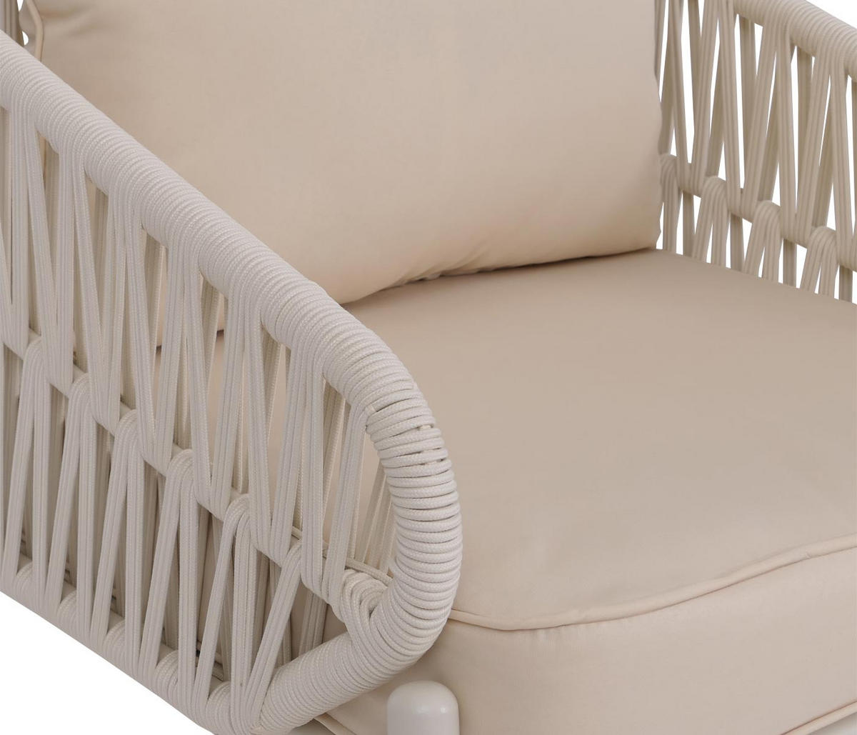 GARTENSTUHL Aluminium Creme - Creme, Metall (64/67/70cm) - PROREGAL