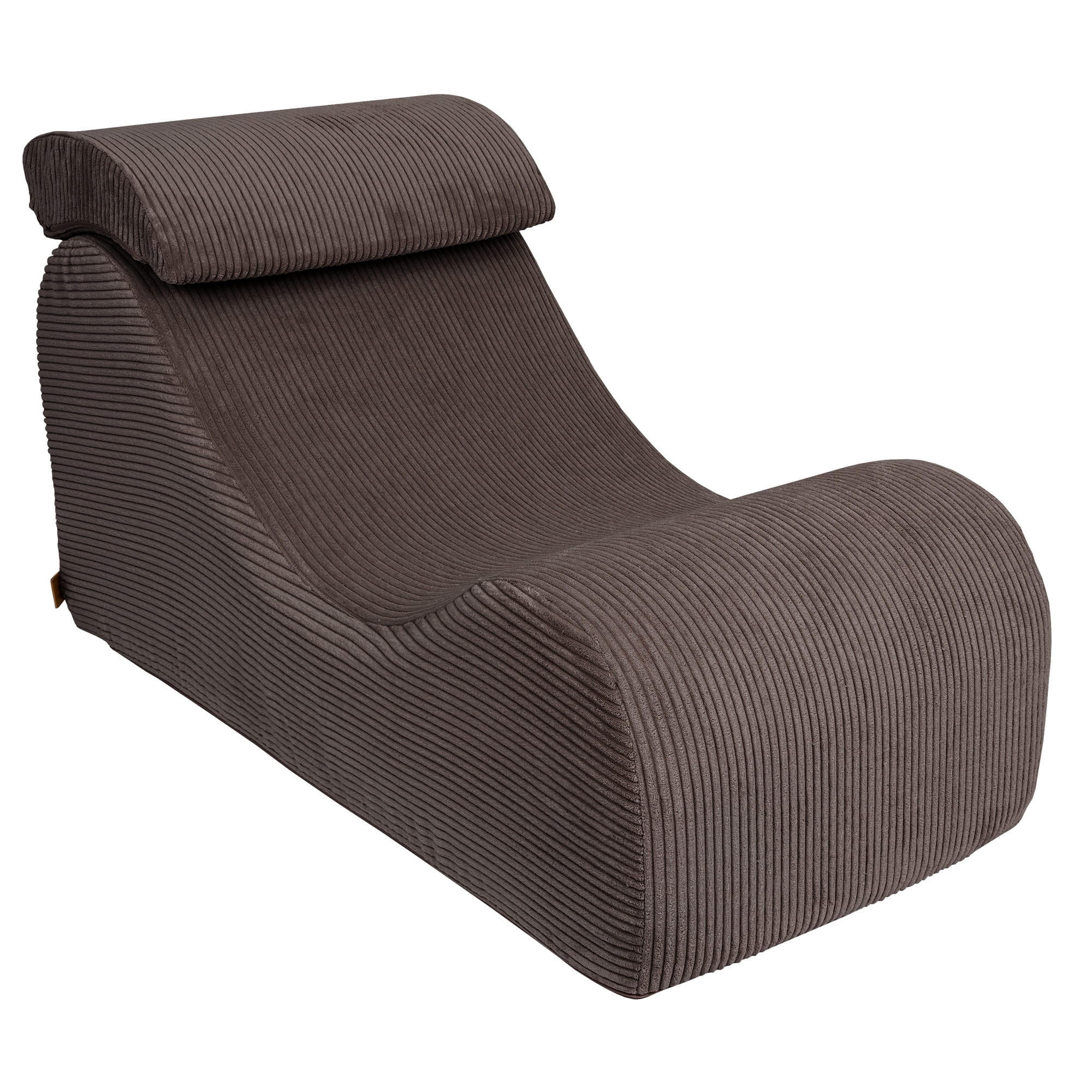 WELLENLIEGE aus Schaumstoff für Kinder, Aesthetic, Braun - Braun, Textil (60/55/120cm) - MeowBaby