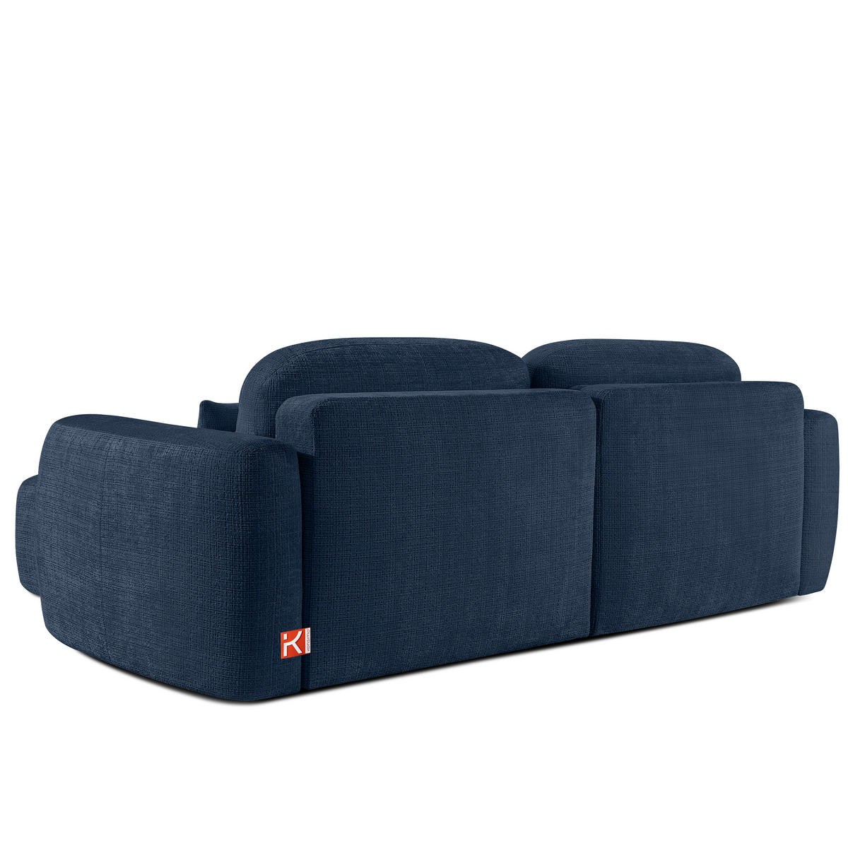 SITZGARNITUR ELOSA - Dunkelblau, Holz/Textil (245/85/165cm) - KONSIMO®