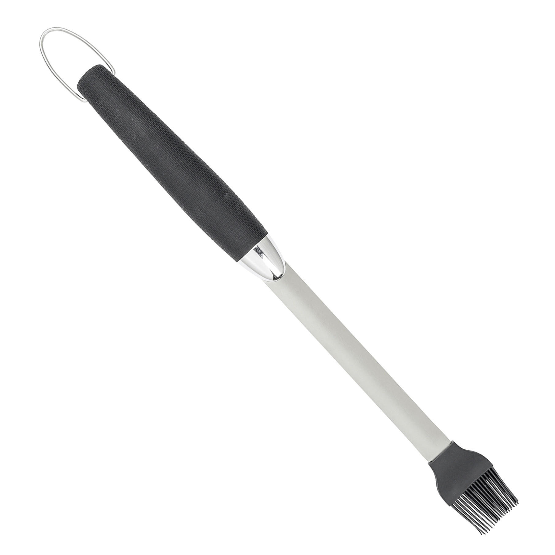 GRILLPINSEL Silikon Premium - Grau, Metall (2.4cm) - Maximex