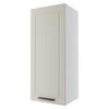 KÜCHENHÄNGESCHRANK Kvantum W4/45 Vanille Matt / Weiß Matt 45 / 32,5 / 96cm - Creme/Weiß, Holz/Holzwerkstoff (45/96/32.5cm) - Feldmann-Wohnen