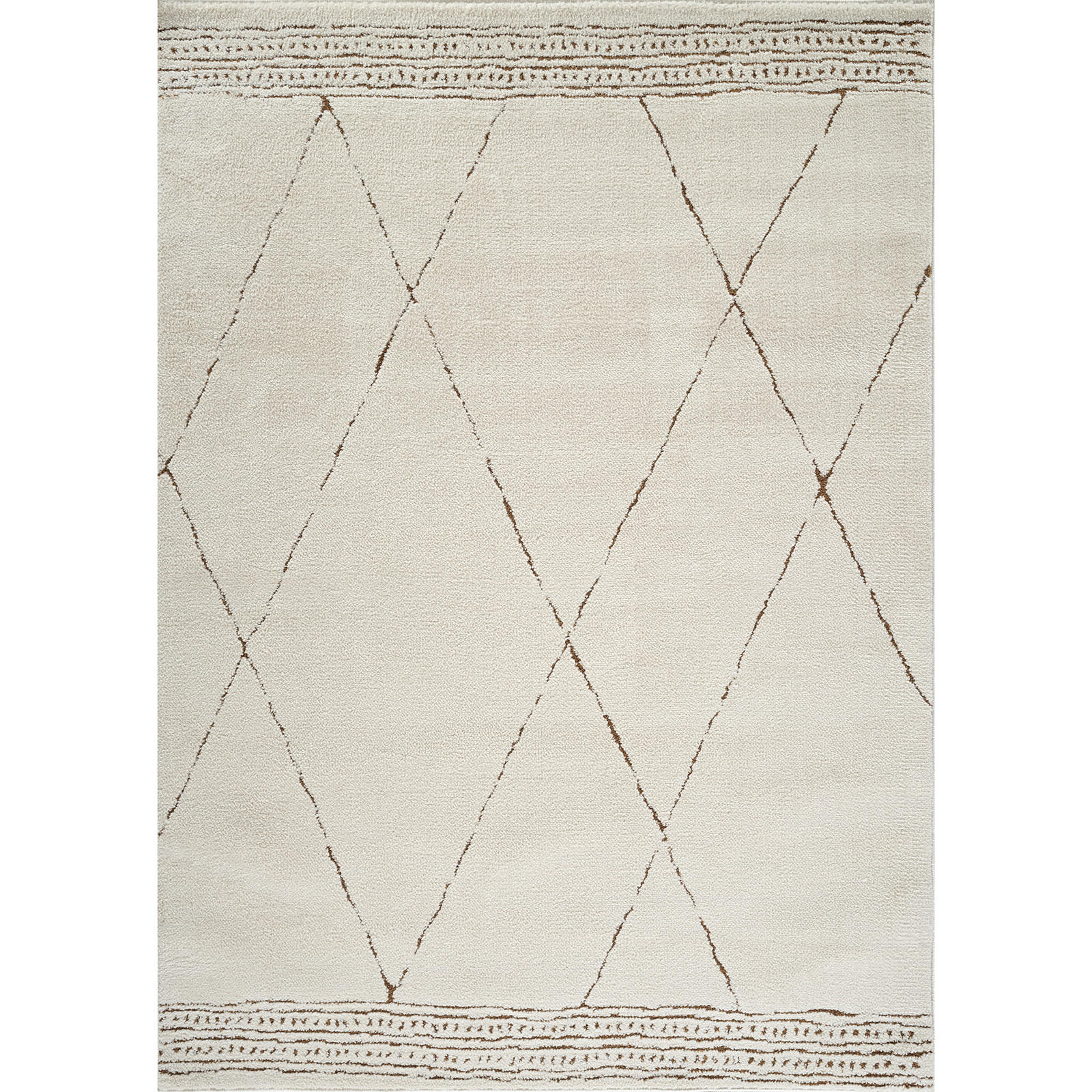 Livabliss Kurzflorteppich Terracotta 160x213 cm