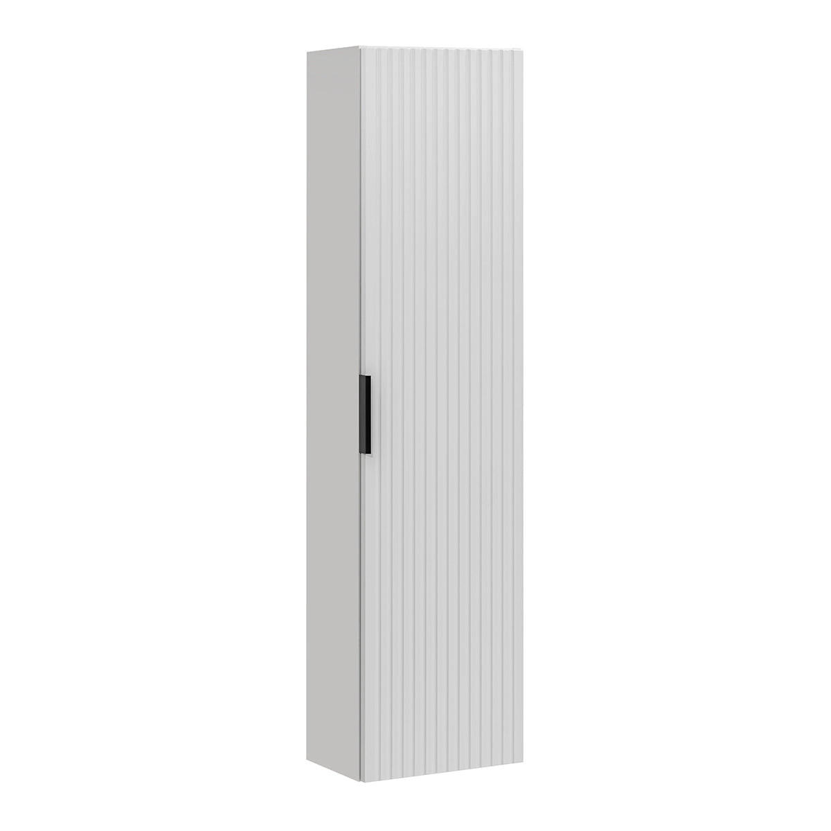 Petits-meubles Hochschrank Weiß 35x140x25 cm