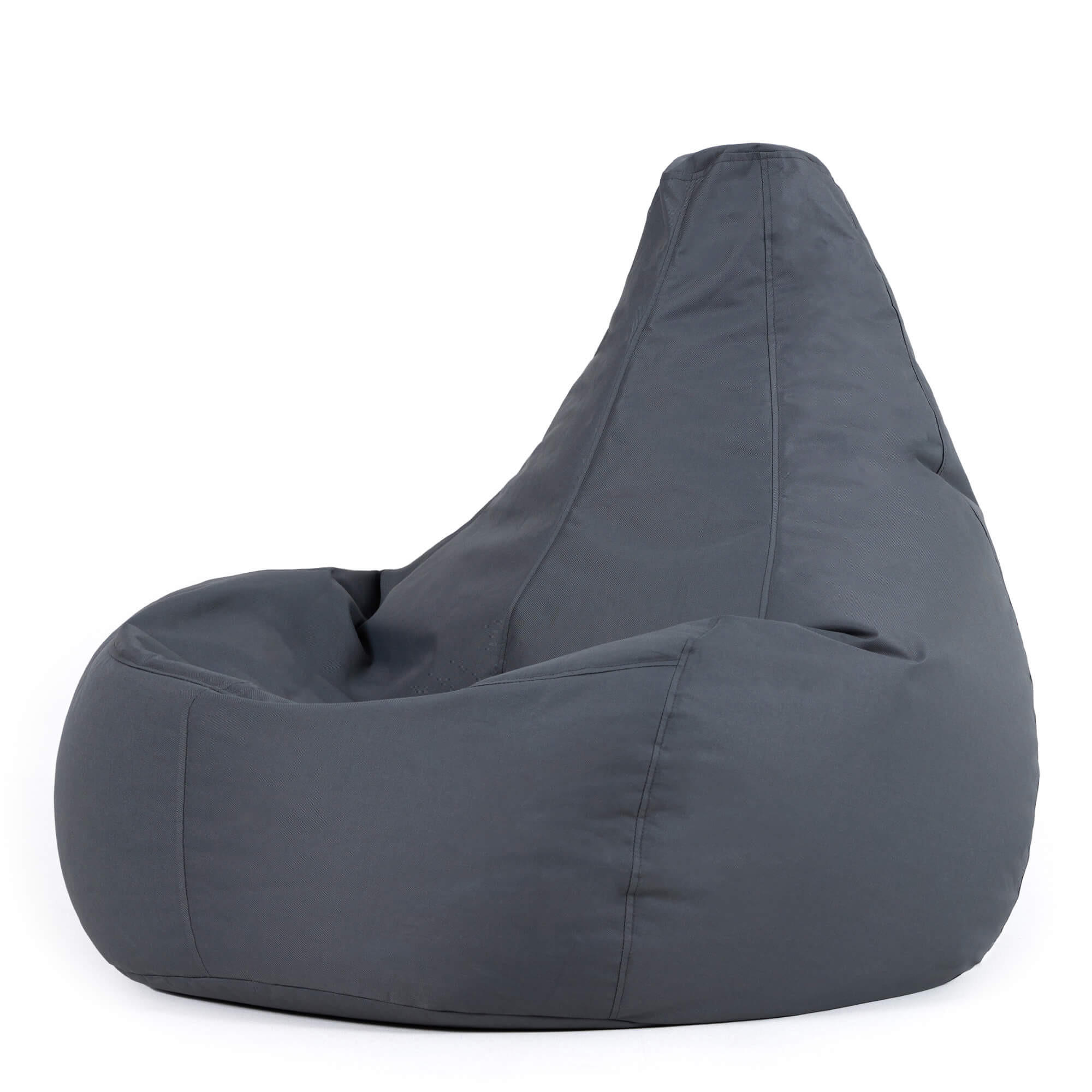 OUTDOORSITZSACK Liegestuhl - Anthrazit, Kunststoff (90/73/84cm) - Veeva