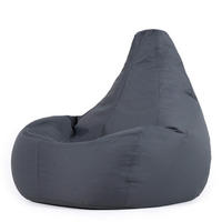 OUTDOORSITZSACK Liegestuhl - Anthrazit, Kunststoff (90/73/84cm) - Veeva