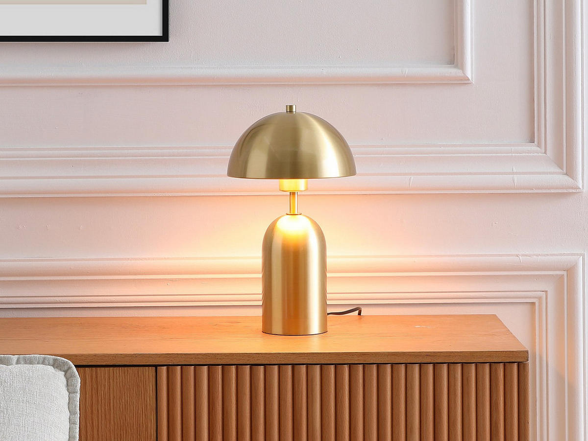 TISCHLAMPE - 20 cm x 20 cm - metall - goldfarben Tanta - Goldfarben, Metall (20/20/35.5cm) - Vente-Unique