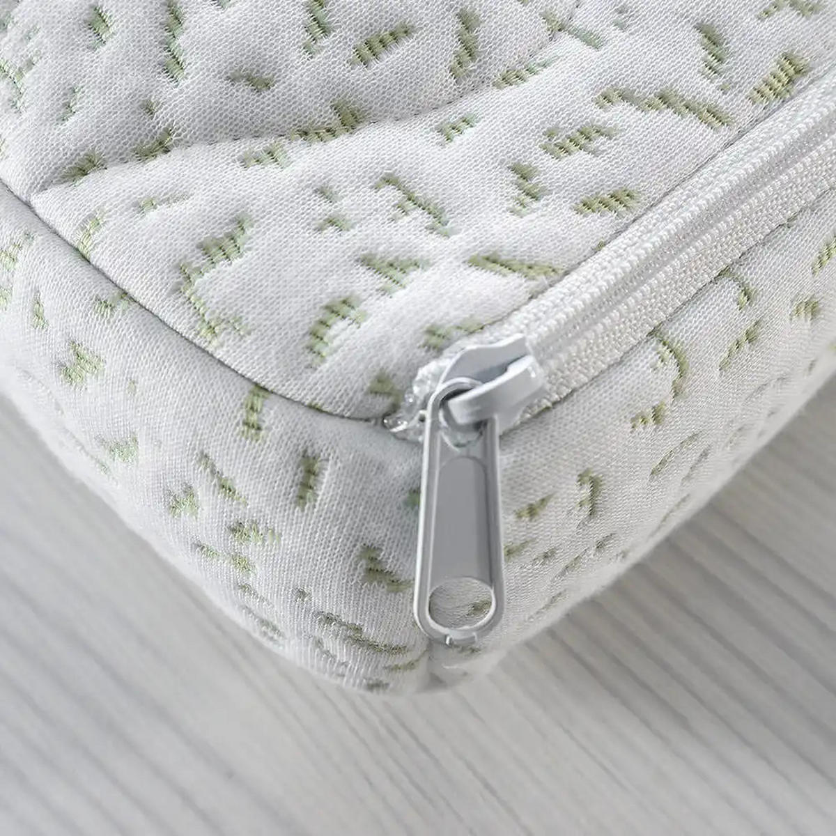 TOPPER Aloe Vera Latex 100x200 cm - Höhe 8 cm - Weiß, Textil (100/200cm) - Letti Moderni