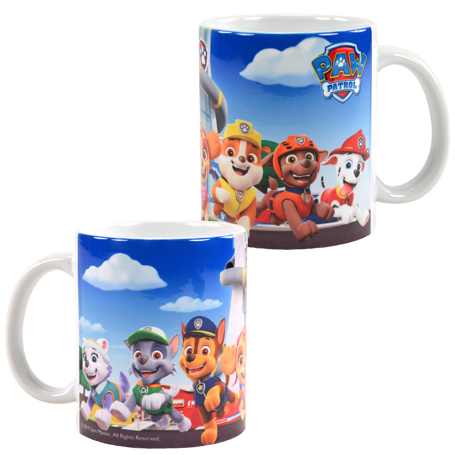 BECHER Paw Patrol 7 Freunde Mehrfarbig 230ml - Multicolor, Keramik (0.23L) - Paw Patrol