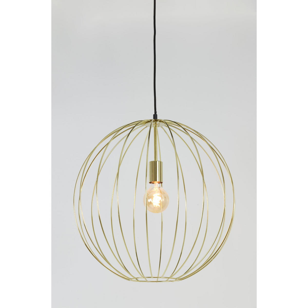 PENDELLEUCHTE Suden Gold 50/50/51 cm - Goldfarben, Metall (50/50/51cm) - Light & Living