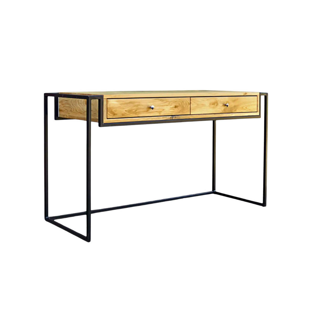 SCHREIBTISCH Computertisch in Loft Stil KING - Eichefarben, Holz (60/140/78cm) - Rawood Furniture