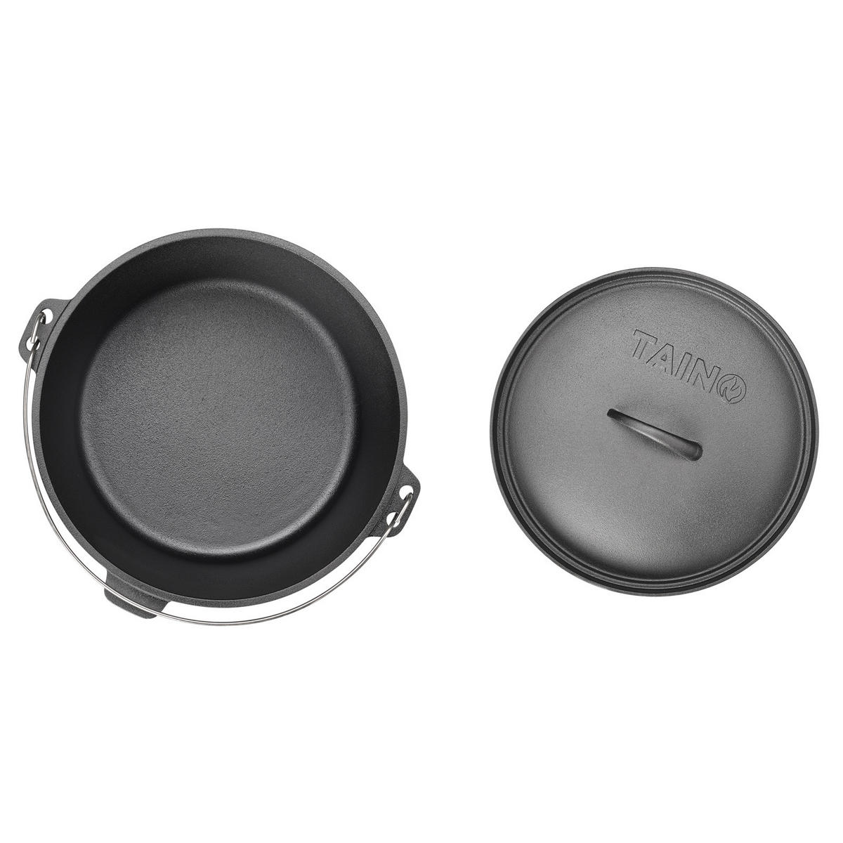 DUTCH OVEN 8L - Schwarz, Metall (29.5cm) - TAINO