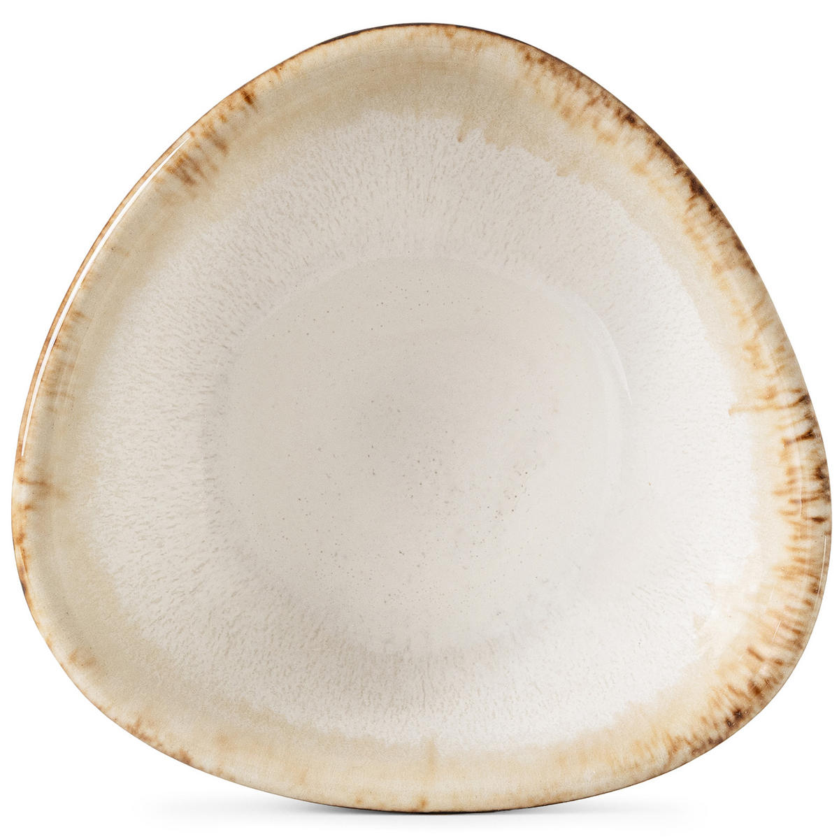 SALATSCHALE PRIMA 6-tlg, Hellbeige - Beige, Keramik (14/14/6cm) - KONSIMO®