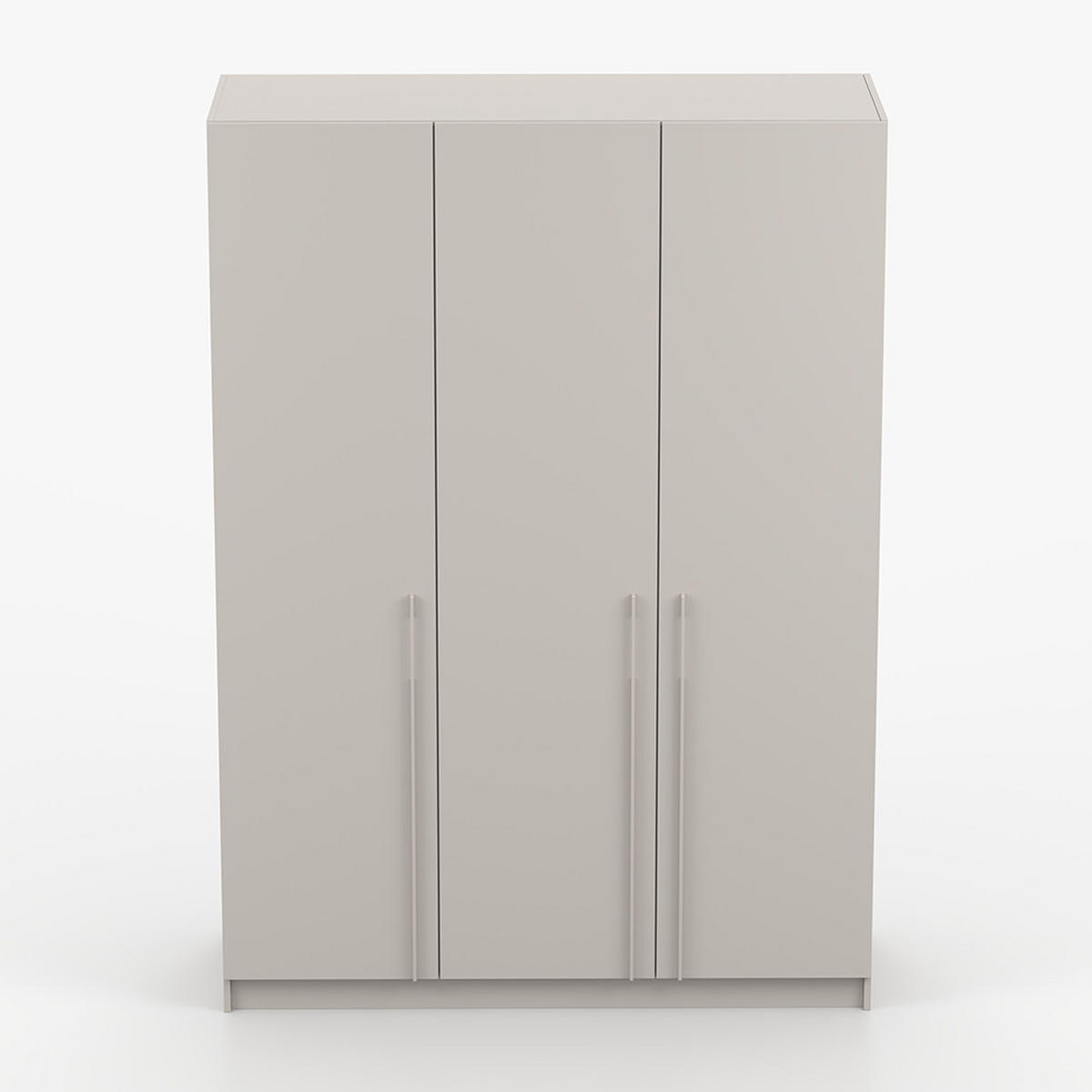 SCHRANK mit Schwenktüren ROSA 3D 150/210/55, 3-türig, Kaschmir - Kaschmir, Holzwerkstoff (150/210/55cm) - imoebel24