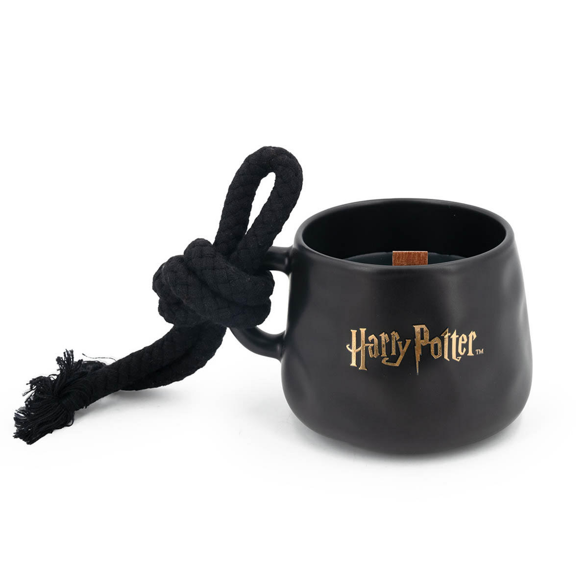 DUFTKERZE Harry Potter™ - Schwarz, Naturmaterialen/Keramik (10cm)